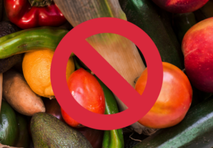 When Healthy Fruits and Vegetables are Not So Healthy